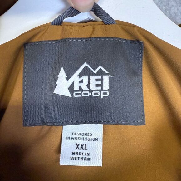 REI Coop Men's Size XXL 2XL Coleridge Pullover 1/4 Zip Color block Jacket Coat - Picture 5 of 9